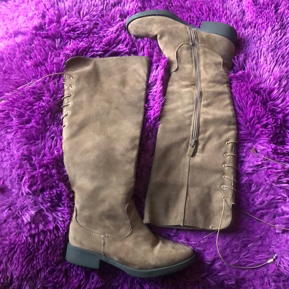 Knee high boots